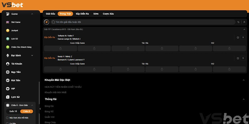 Cá cược Cầu Lông VSbet