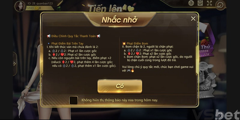 Sâm Lốc VSBet